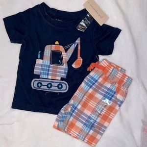 Baby boy shorts and t-shirt set